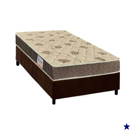 Cama Box Solteiro: Colchão Espuma D33 Orthoflex /EP Anatômico Matera + Base…