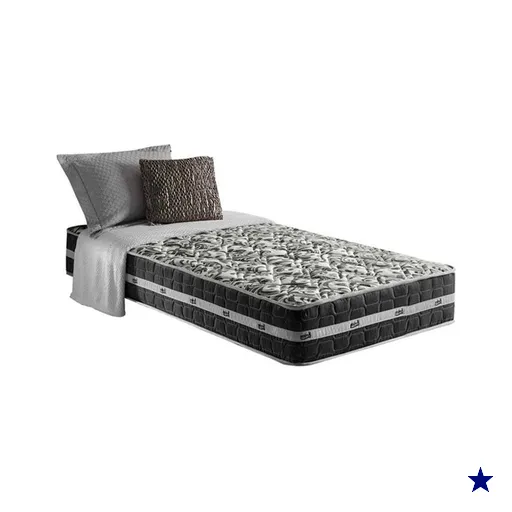 Colchão Solteiro Molas MasterPocket Ensacadas Black Graphite (88x188x27) -…