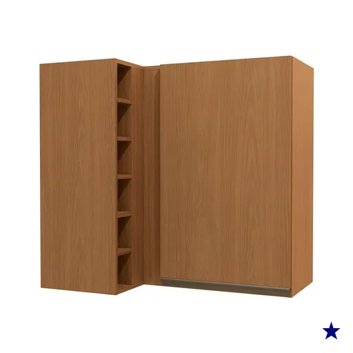 Armário Aéreo Cozinha Modulado Maxxi Canto Reto G768 c/ 1 Porta 98cm Canela -…