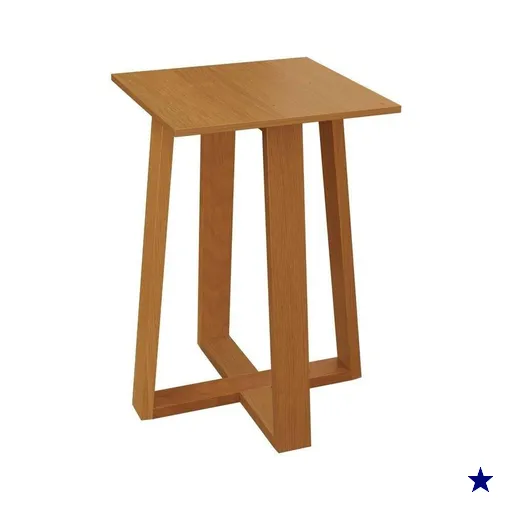 Base de Mesa p/ Cozinha Elma BAM002-CA Madeira Maciça s/ Tampo Carvalho -…