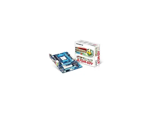 GIGABYTE GA-A75M-S2V (Socket FM1) USB 3.0 SATA 6Gb/s AMD A75 (Hudson D3)
