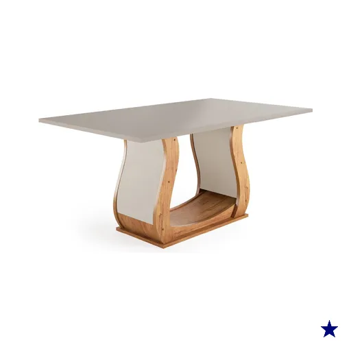 Mesa para Sala de Jantar Com 1,20m Veneto Viero