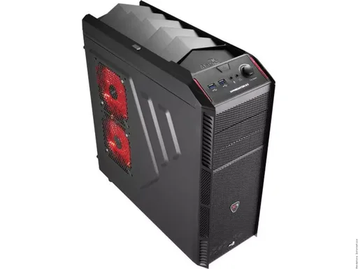Gabinete Aerocool XPredator X1 Black Mid Tower 