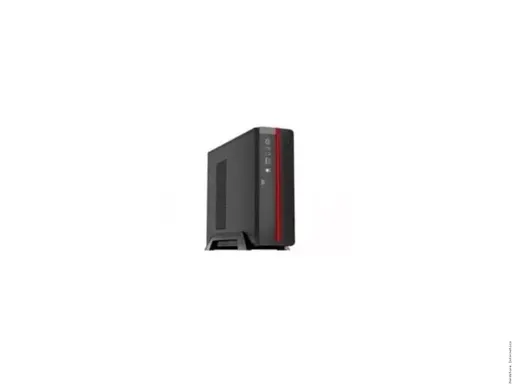 Gabinete Slim Newdrive V2 Black/Red Mini Case com Fonte 200W 