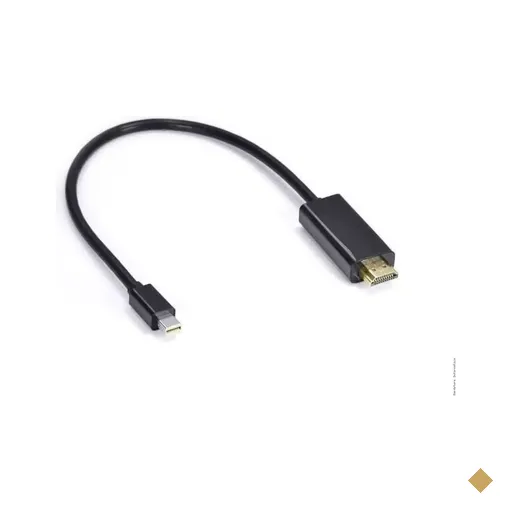 Cabo Mini Displayport (M) x HDMI (M) 30 Cm Preto