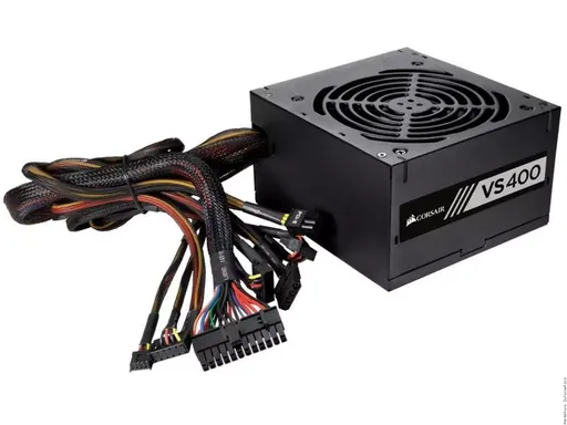 Fonte Corsair 400W VS Series ATX12V v2.3 VS400 80 PLUS White