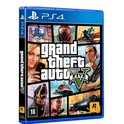 Grand Theft Auto V Standard Edition Ps4 Físico