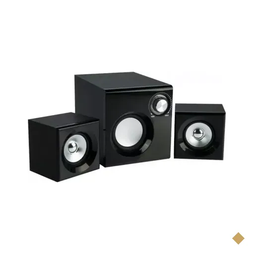 C3Tech SP-222BS (8W RMS) 2.1 Subwoofer Bivolt
