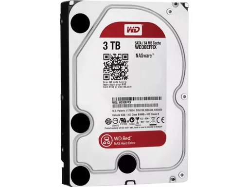 Western Digital Red NAS 3TB IntelliPower 64MB SATA 6.0Gb/s WD30EFRX