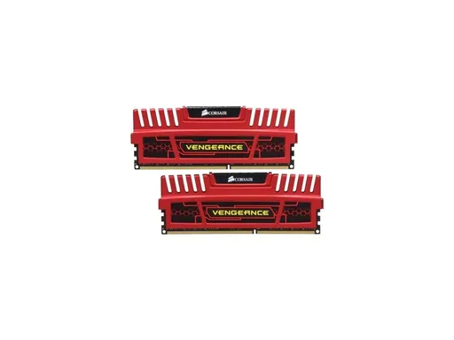 Corsair Vengeance Series 8GB Kit (2 x 4096MB) DDR3 1600MHz PC3-12800 Red