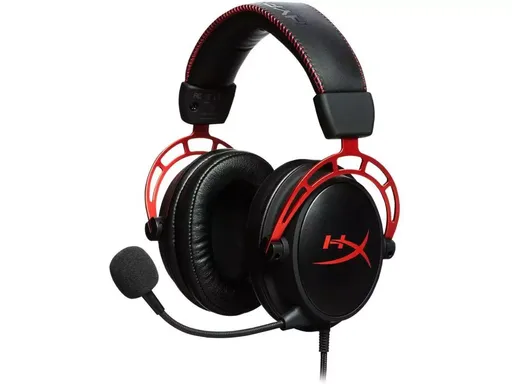 Headset Gamer HyperX Cloud Alpha 7.1 Surround P2/USB Black