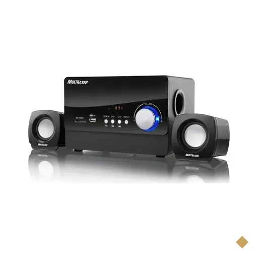 Multilaser SP101 (20W RMS) 2.1 Subwoofer