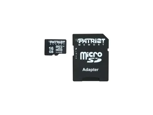 Patriot 16GB Micro SDHC Card PSF16GMCSDHC43P