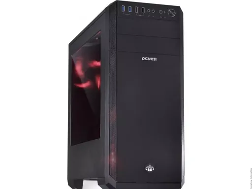Gabinete PCYes! Knight LED Vermelho Mid Tower