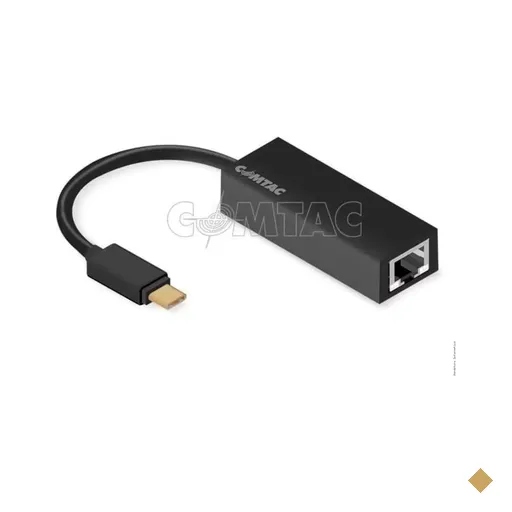Conversor USB-C x RJ45 Gigabit - COMTAC