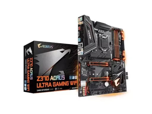 Placa Mãe Gigabyte Z370 AORUS Ultra Gaming Wi-Fi (LGA 1151) Intel Z370