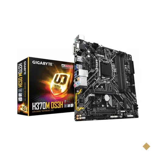 Placa Mãe Gigabyte H370M-DS3H (LGA 1151) Intel H370   