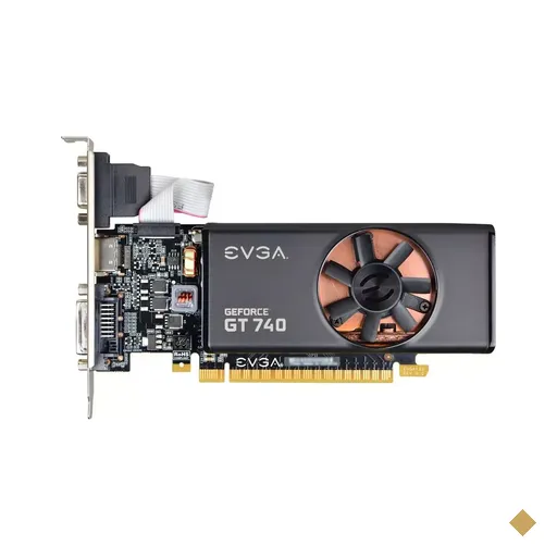 EVGA GeForce GT 740 2GB 128-bit GDDR3 PCI-E 3.0 x16 L.P.