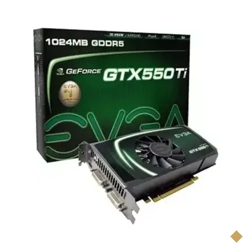 eVGA NVIDIA GeForce GTX 550 Ti 1GB GDDR5 192-bit PCI-E 2.0 x16