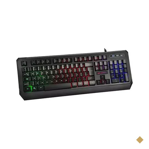 Teclado C3Tech Gamer com Iluminação - Preto 