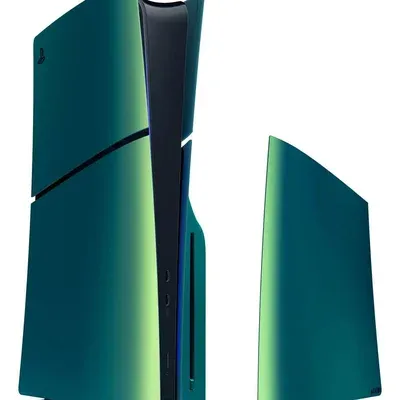 Tampas Capas Ps5 Slim Chroma Teal Verde Playstation 5 Sony