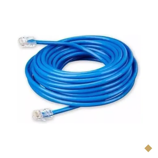 Cabo de Rede RJ-45 CAT5 30 metros Azul