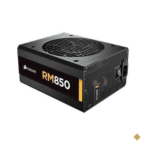 Fonte Corsair 850W RM850 modular, Certificado 80 Plus Gold, PFC Ativo…