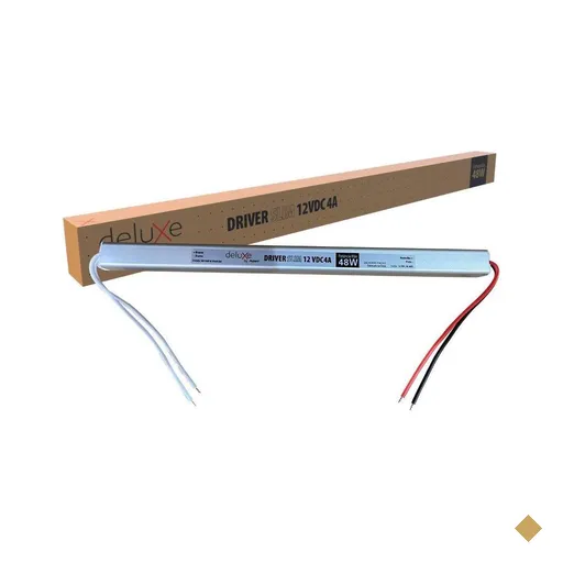 Driver Slim Avant Deluxe Max Para Fita LED - 12V, 4,0A, 48W, Bivolt