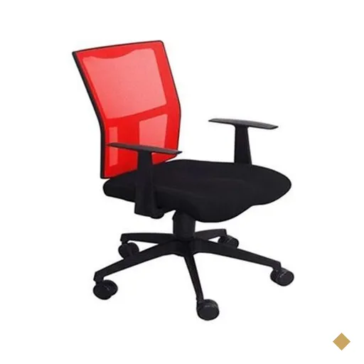 Cadeira para escritório XTech Praga, Preta / vermelho - BOX