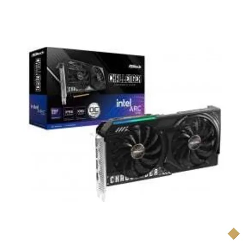 Placa De Vídeo ASRock Intel Arc B580 Challenger OC, 12GB, GDDR6, XeSS, Ray…