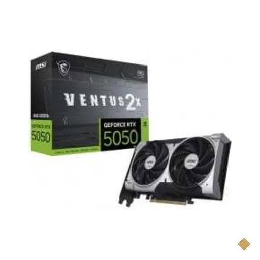 Placa de Vídeo MSI NVIDIA GeForce RTX 5050 Ventus 2x OC, 8GB, GDDR6, DLSS, Ray…