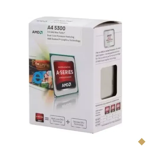 AMD A4-5300 Trinity 3.4GHz (3.6GHz Turbo, Socket FM2, 4MB Cache, Radeon HD…