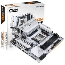 Placa Mãe Colorful CVN B650M Gaming Frozen V14, Chipset B650, AMD AM5, MATX…