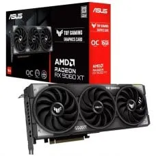 Placa de Vídeo Asus AMD Radeon RX 9060 XT TUF Gaming OC, 16GB, GDDR6, FSR, Ray…