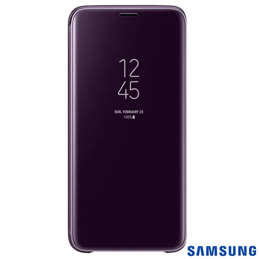 Capa para Galaxy S9 Clear View Standing Cover UltraVioleta - Samsung - EF