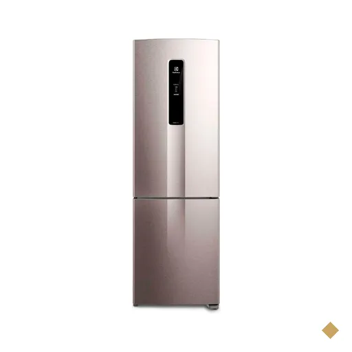 Refrigerador Electrolux Frost Free 400L Efficient AutoSense Inverse cor Inox…