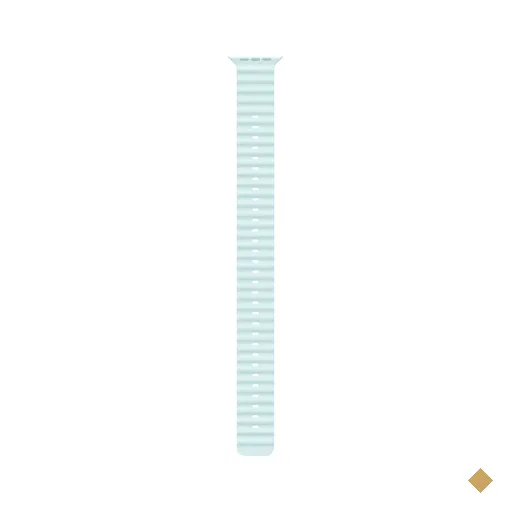 Extensão para Pulseira Oceano Azul-gelo para Apple Watch 49 mm em Natural de…