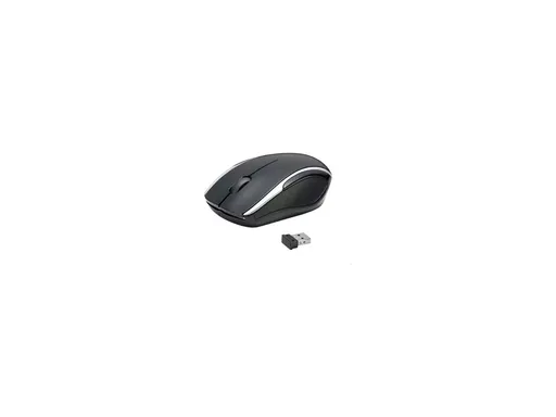 K-Mex Wireless Mouse MAC333 (Preto/Prata)