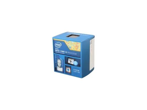 Intel Core i5-4670K 3.4GHz (3.8GHz Turbo, LGA 1150, 6MB Cache) 84W