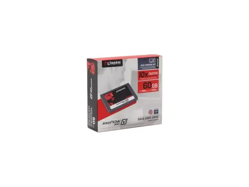 Kingston SSDNow V300 Series 60GB SATA 6.0Gb/s 2.5″ SSD SV300S3D7/60G