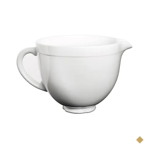 Tigela para Stand Mixer White Chocolate em Cerâmica 4,8 Litros - KitchenAid
