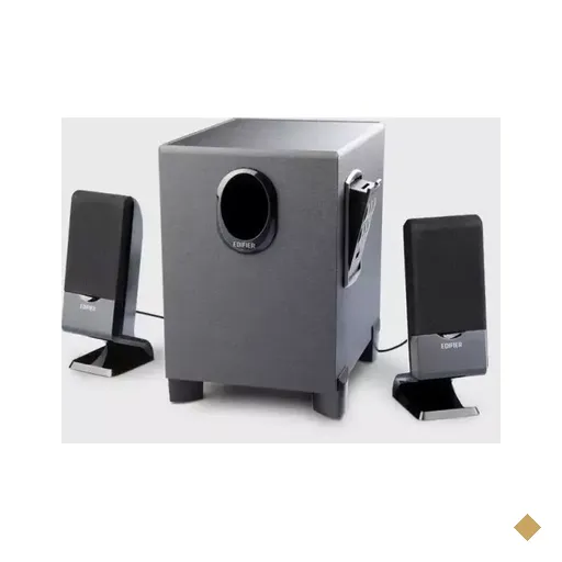 Edifier R101PF (8.5W RMS) Speaker 2.1 (PRETO/PRATA)