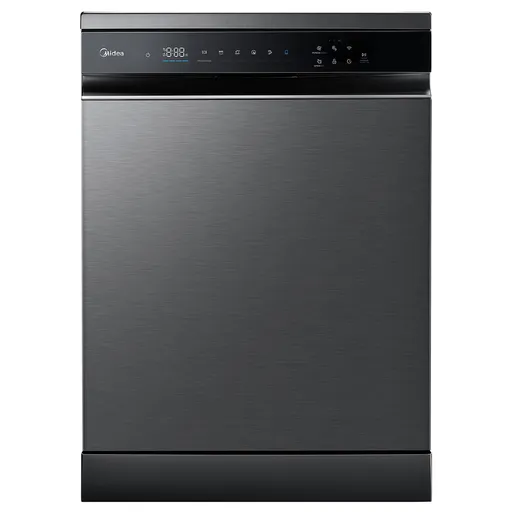 Lava-Louças Midea SmartHome Black Inox com 14 Serviços, 09 Programas de…