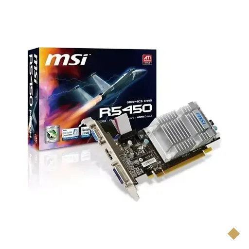 MSI AMD Radeon R5450 1GB DDR3 64-bit PCI-E 2.1 x16