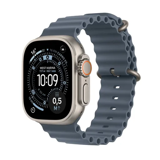 Apple Watch Ultra 3 (GPS + Cellular 49mm) Caixa Natural de Titânio com…