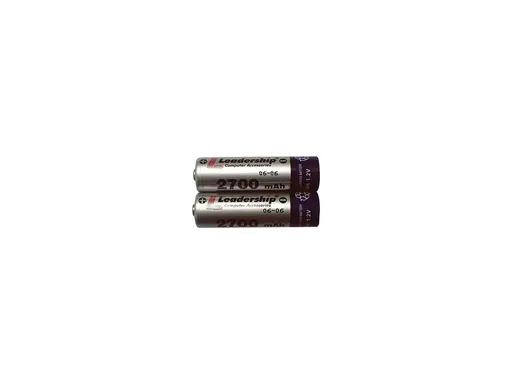 Leadership Pack com 2 Pilhas AA Recarregáveis 2700mAh 0195