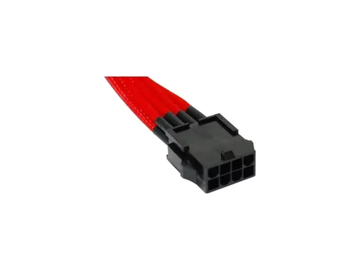 NZXT Cabo de Extensão 8pin 12V - Vermelho e Preto