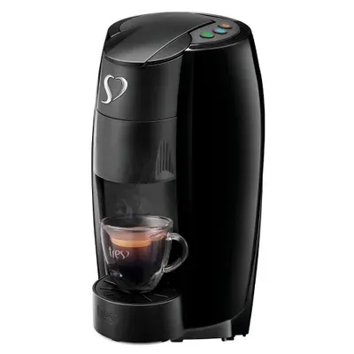 Cafeteira Três Corações, Lov, Preta Para Café, Espresso - 2003902 - 110v