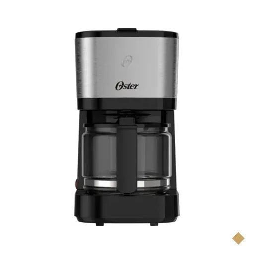 Cafeteira Oster Ocaf300 Compacta 0,75l Preto E Inox 220v