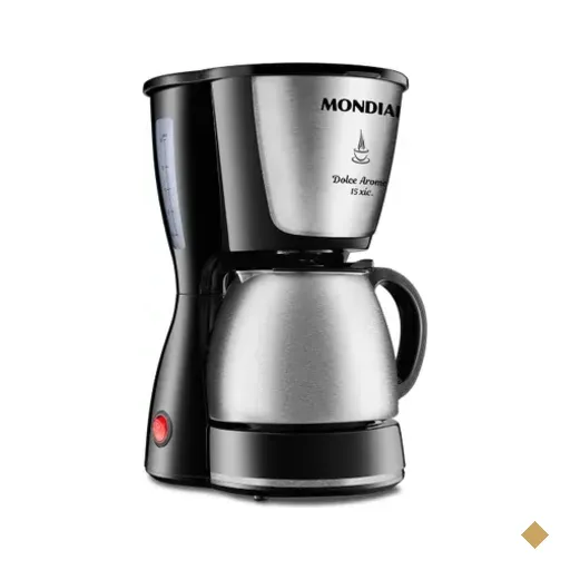 Cafeteira Elétrica Mondial Dolce Arome C-34ji-15x, 550w, Inox - 127v